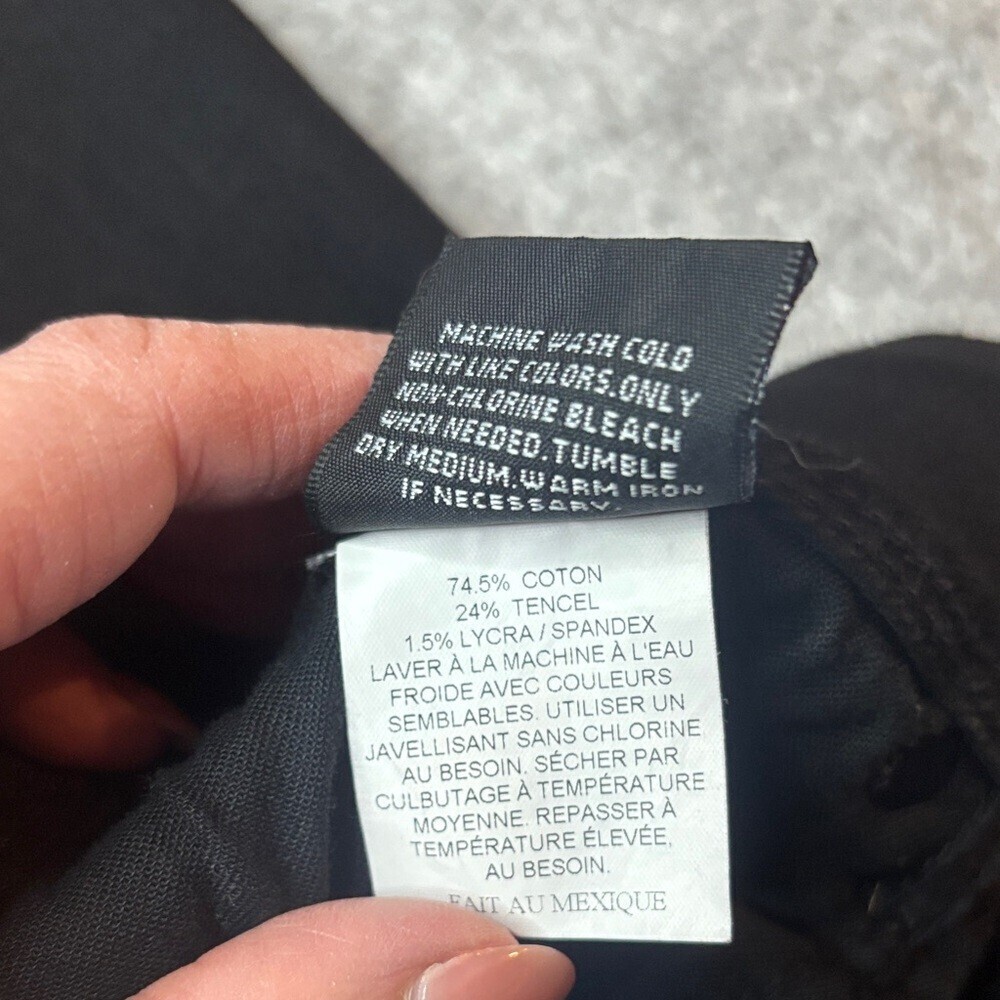 👖🖤 Hudson Black Straight Leg Jeans Size 32 👖🖤 - Picture 8 of 12